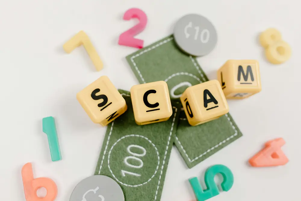 watch for scams